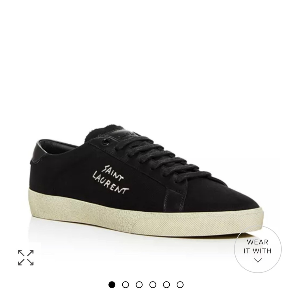 Saint Laurent
Court Classic Low Top Sneakers - size 9 woman